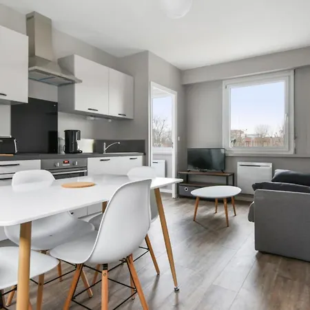 アパート Modern And Bright Flat In Marcq-en-baroeul At The Doors Of Lille - Welkeys *